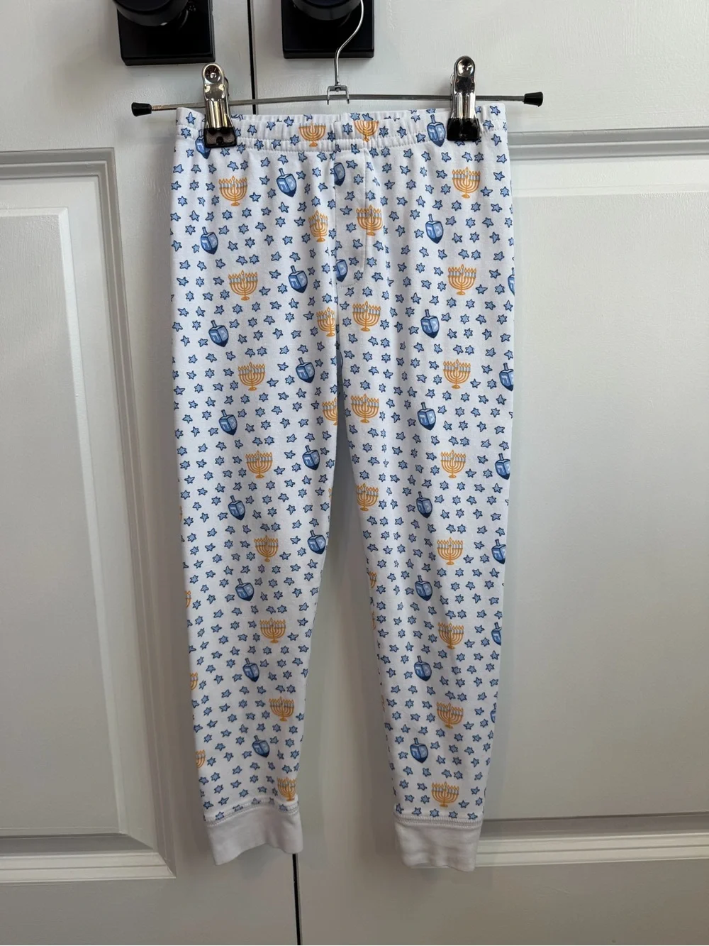 Roller Rabbit Kids Unisex Festival Of Lights Hanukkah Pajamas Size 6